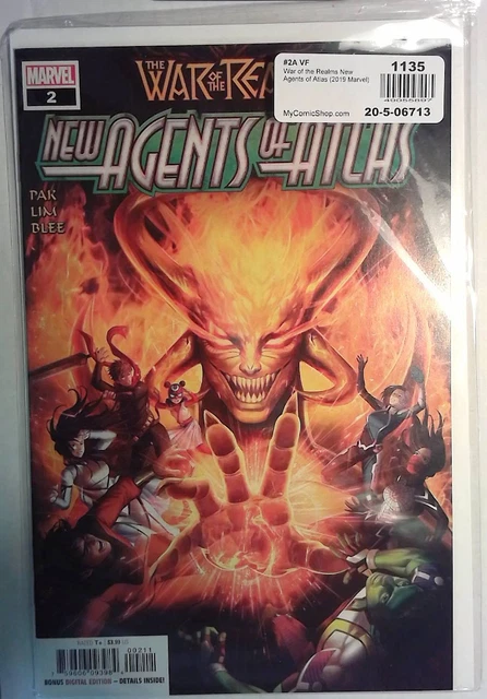 War of the Realms: New Agents of Atlas #2 Marvel (2019) Comic Book
