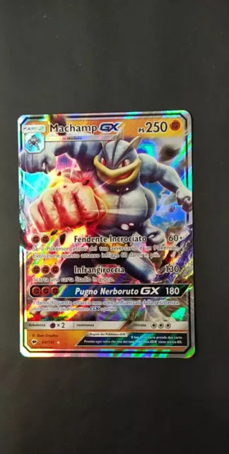 Pokemon Machamp Gx 64/147 - Italiano