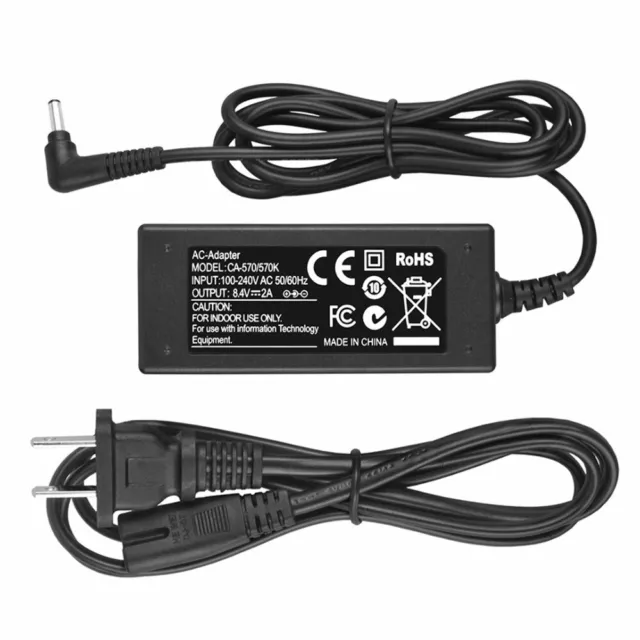 8.4V AC-DC Adapter for Canon CA-570 CA-570S Battery Charger CA570 8.4V 1.5A