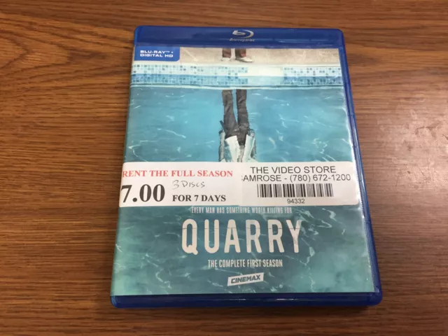 Quarry The Complete First Season Blu Ray 2587 Picclick