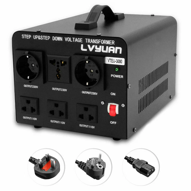Trasformatore Di Tensione 3000W 110V 220V Step - Foto 10