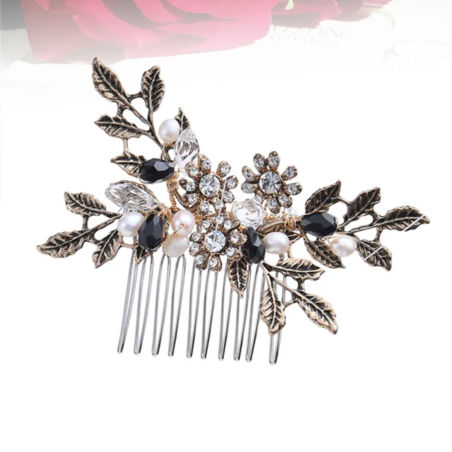 Comb for Bridal Hair Rhinestone Headpiece Bride Crystal Wedding Dress