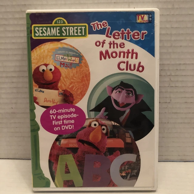 NEW SESAME STREET - Letter of the Month Club (DVD, 2007