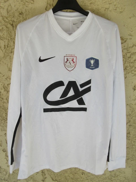 Maillot Gardien ASC Amiens Vintage, Landry Bonnefoi, Kappa, Ligue 2, Taille XL, Porté