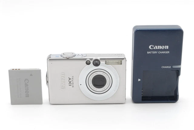 NEAR MINT] CANON IXY DIGITAL600 PC1114 Silver – Works Full