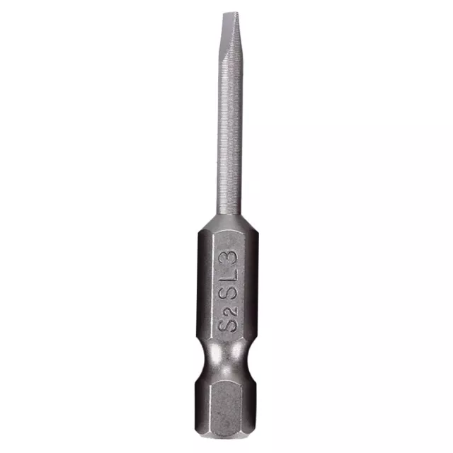 Convenient 50mm Flat Head Slotted Tip Screwdriver Bit Ideal for Multiple Tasks 2