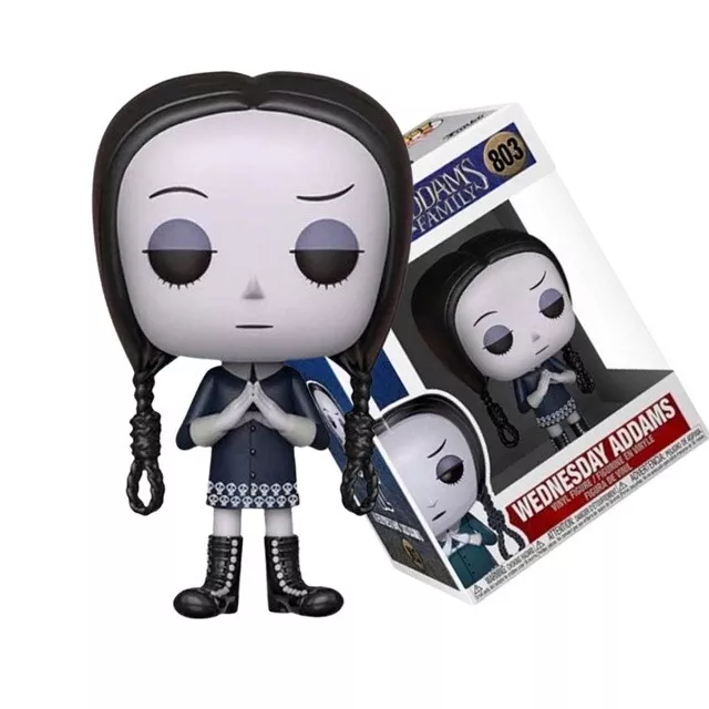 WEDNESDAY ADDAMS FIGURE Toy Wednesday Addams Action Figure Model Doll A ...