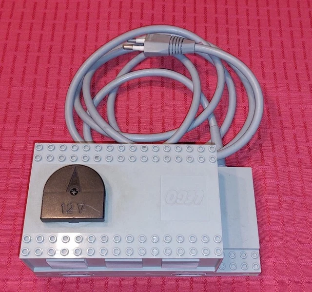 LEGO 7864 TRAIN 4.5V 12 Volt Buehler Transformer for Tracks from 1980 ...