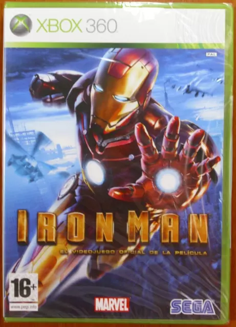 Iron Man, MARVEL, SEGA, Xbox 360, Pal-España ¡¡NUEVO Y PRECINTADO A ESTRENAR!!
