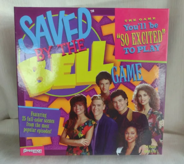 Saved By The Bell TV Show Board Game Pressman 2017 New