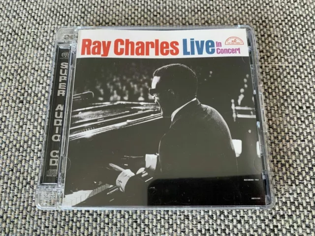 Analogue Productions AP SACD Ray Charles Live in concert neuwertig near mint