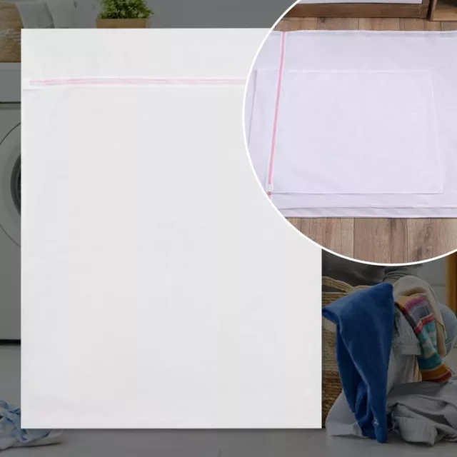 White Dirty Clothes Bag Large Size Protective Washing Bag  Home