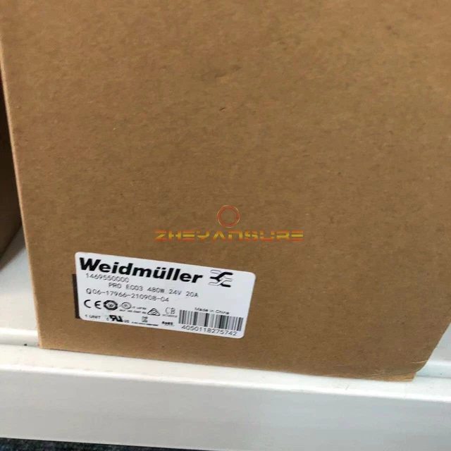 1PZ Nuovo Alimentatore Weidmuller 1469550000 PRO ECO3 480W 24V 20A
