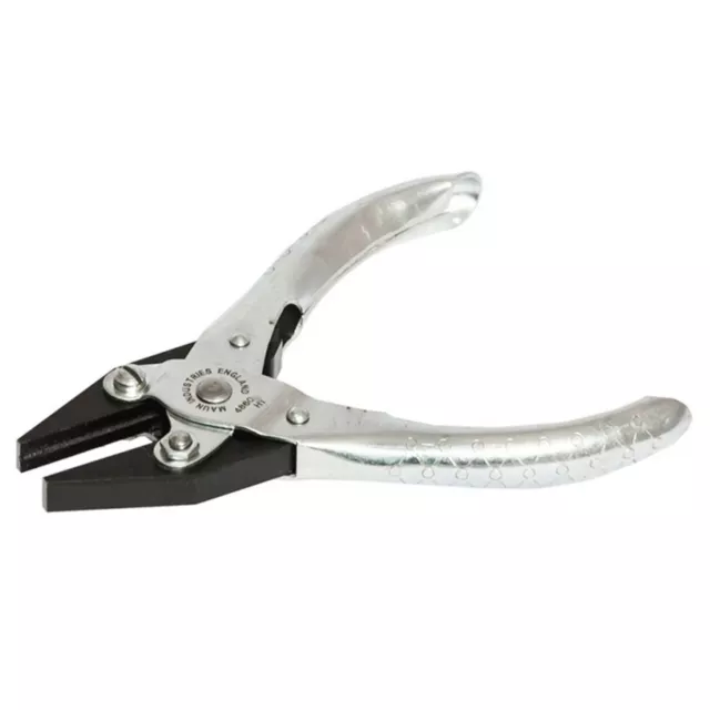 MAUN PARALLEL PLIERS FLAT SERRATED NOSE JAWS COMPOUND ACTION 160mm 140mm 125mm