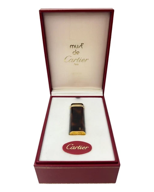 Accendino Cartier Laccato 7 cm + Custodia