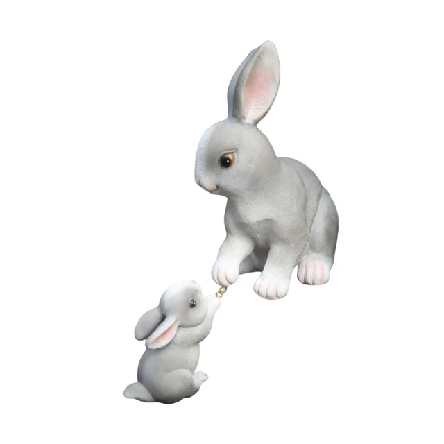Outdoor Statues and Sculptures Animal Decorations for Patio Desktop Farm