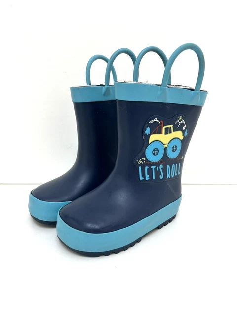 Peacocks boys wellies top
