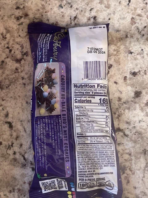 CADBURY MINI EGGS Milk Chocolate Crisp Sugar Shell Candy Easter 9 oz BB