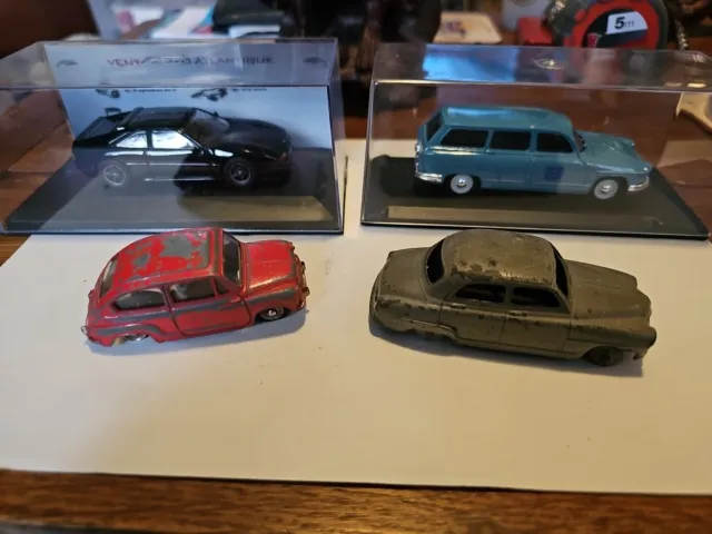 voitures miniatures 1/43 lot