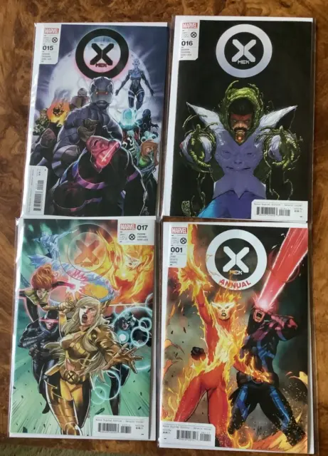 X-Men 15 16 17 Annual 1 2022 VF/NM Gerry Duggan Phoenix Cyclops Forge Marvel