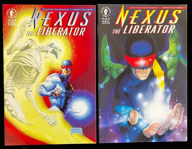 Nexus: The Liberator #3-#4 (Dark Horse Comics, 1992) - RC570