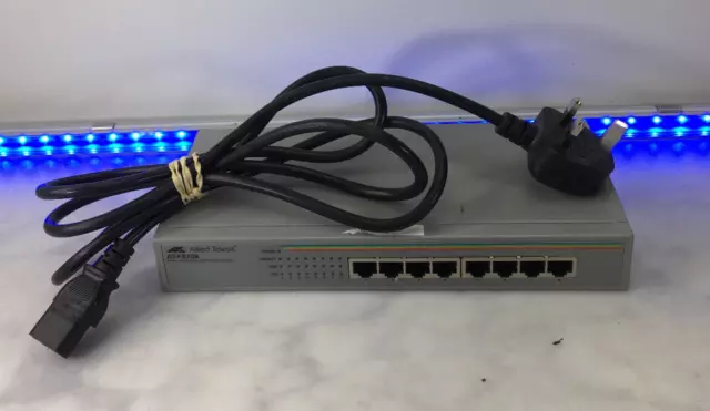 Allied Telesis AT-FS708 8-Ports 10/100TX Fast Ethernet Network Switch #L5