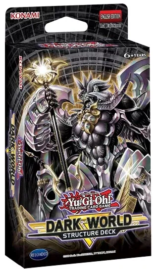 YuGiOh Dark World Structure Deck SR13 New Sealed 1st Edition TCG Cards