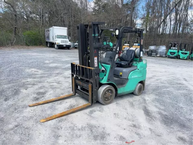 2015 Mitsubishi FGC25N 5,000 lb Class Warehouse Forklift Lift Truck bidadoo