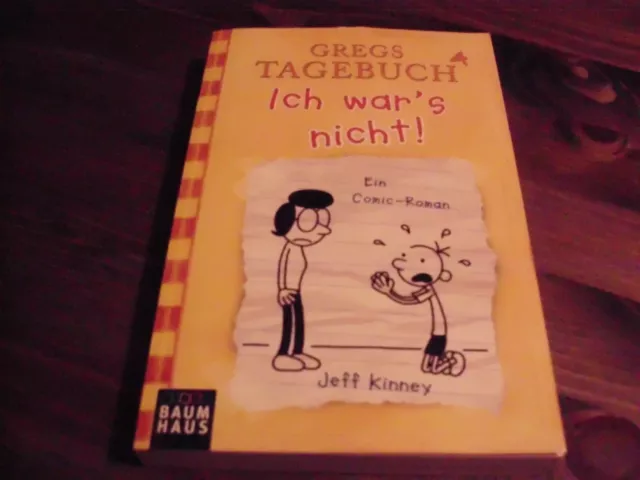 Gregs Tagebuch 4  * Ich war´s nicht! *, Jeff Kinney, Comic-Roman