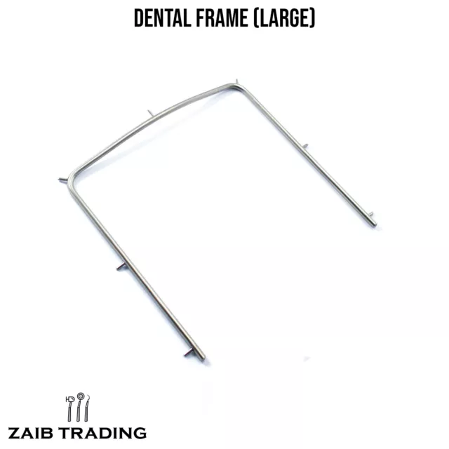 Adult Dental Rubber Dam Frame Large Endodontic Instruments Section Tools