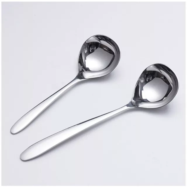 Metal Soup Ladle Big Ladle Spoons Eating Spoons Large Serving Spoon