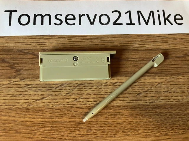 Authentic OEM Nintendo DS Lite Zelda Gold Metallic Slot 2 GBA Port Cover USG-005
