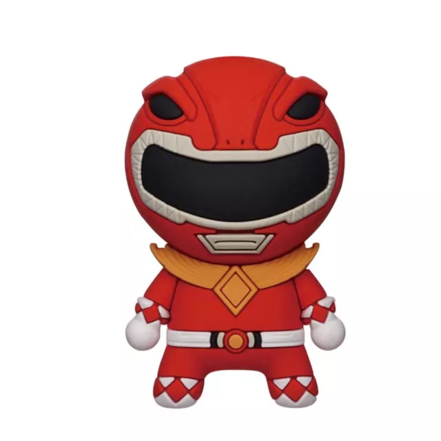 Power Rangers Red Ranger 3D Foam Magnet Red