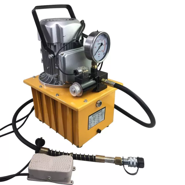 70MPa Pompa Idraulica Elettrica Controllo Elettrovalvola ad Azione Singola 10000PSI 750W