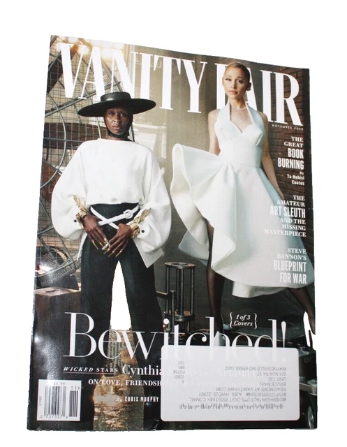 VANITY FAIR MAGAZINE November 2024 Bewitched Cynthia Erivo Ariana