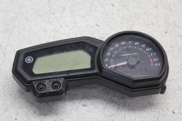 09-17 Yamaha Fz6R Speedo Tach Gauges Display Cluster Speedometer Tachometer