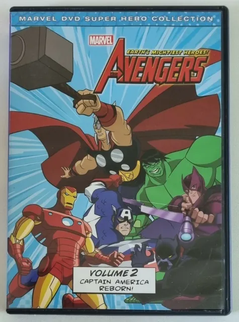 # The Avengers: Earth's Mightiest Heroes! Volume 2 Captain America Reborn! ~ DVD