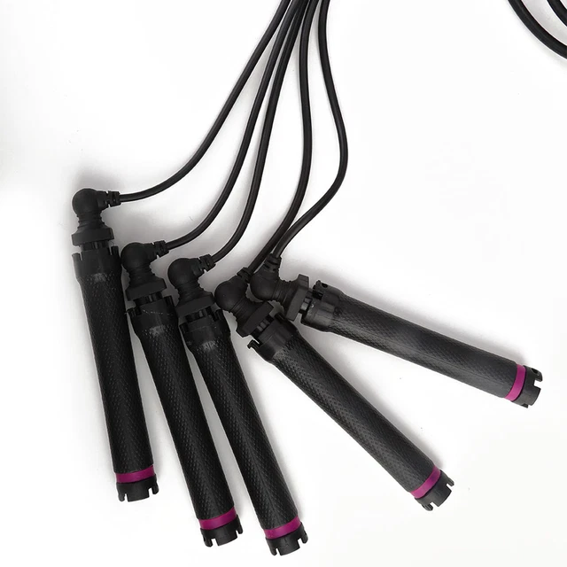(Enchufe del Reino Unido) pequeña máquina digital portátil digital PTC calefacción de cabello perm con cabello TDM