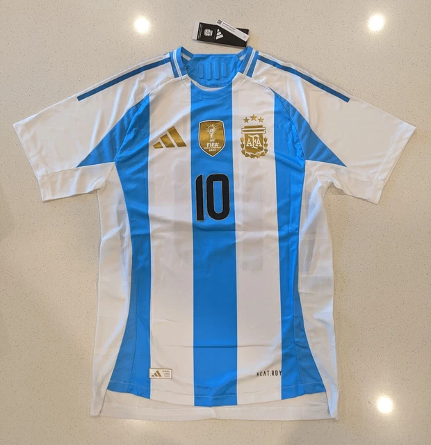 MESSI 10 ARGENTINA Copa America 2024 Player Version Adidas Authentic Jersey £68.80 PicClick UK