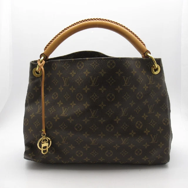 Louis Vuitton Artsy Mm Monogram Womens Handbags Brown Discontinued Product Secon