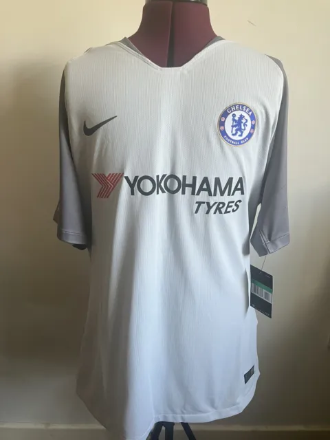 Chelsea Player Issue Shirt 2018/19 Nike Goalkeeper Grey Jersey Mens Size Xl  £109.99 - Picclick Uk