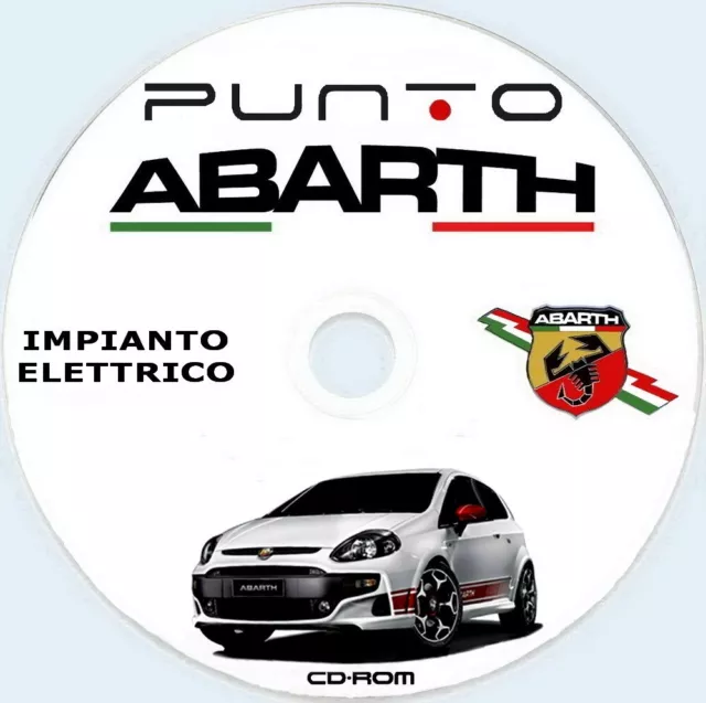 Manuale Officina "IMPIANTO ELETTRICO" PUNTO EVO Abarth CD-ROM