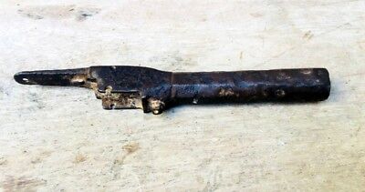 Ancient Old Iron Hand Forged Work Bore Matchlock Gun Barrel Rare 18'C