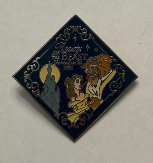 Disney Store - Countdown to the Millennium - Beauty & the Beast Belle 1991 Pin