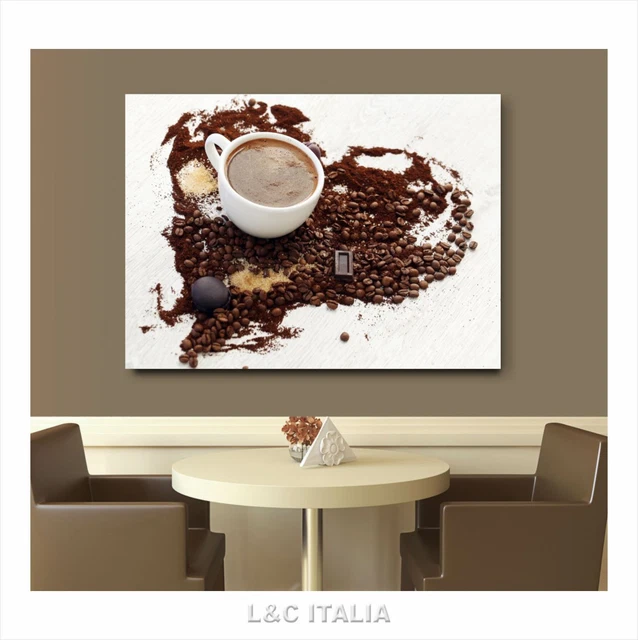 Quadro Caffè arredamento bar stampa su tela