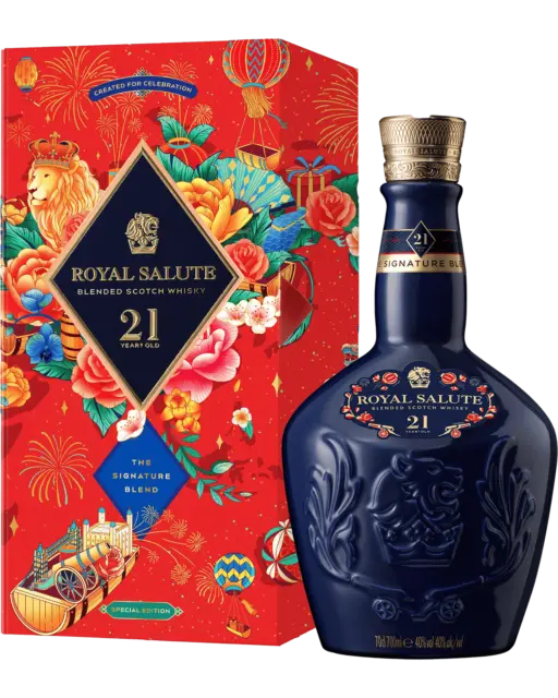 Chivas Regal 21YO Royal Salute Year Of The Dragon Whisky 700ml