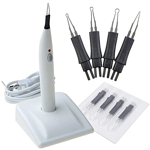 Dental Gutta Percha Points Cutter Endo Cordless Gutta Cutter with 4 Tips USSTOCK