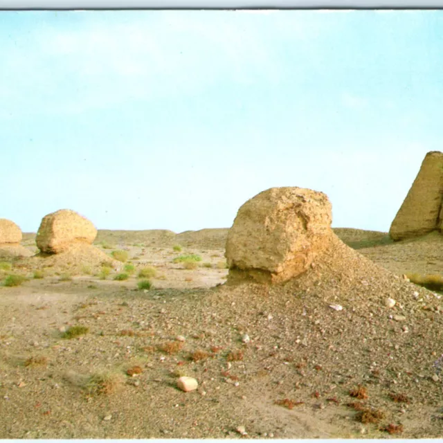 c1960s China Ancient Real Great Wall Ruins Beacon Tower Tartaria Old World A157