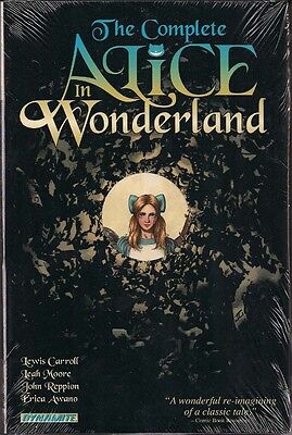 Alice In Wonderland De Complete Lewis Carroll Hardcvr Graphic Novel Adaption New