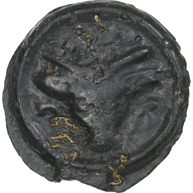 [#1178201] Remi, Potin au bucrane, 1st century BC, EF(40-45), Bronze, Delestrée: